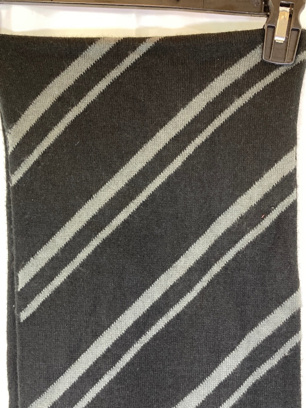 Disney Parks Scarf Mickey Mouse Black Gray Stripe Adult Unisex - Picture 6 of 11